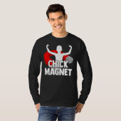 Chick Magnet Handsome Mannen Body T-shirt (Voorkant volledig)