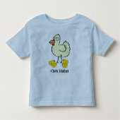 Chick Magnet Hen en Chicks Cartoon Drawing Kinder Shirts (Voorkant)