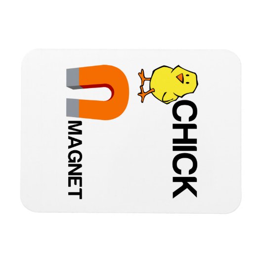 CHICK MAGNET MAGNEET (Horizontaal)