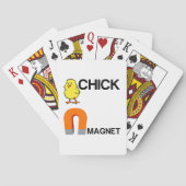 CHICK MAGNET POKERKAARTEN (Achterkant)