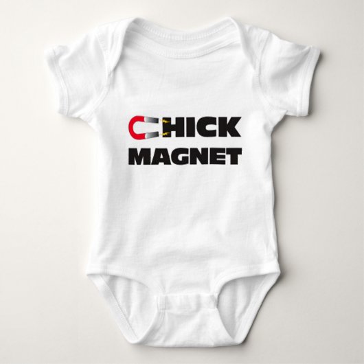 Chick Magnet. Romper (Voorkant)