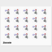 Chick Magnet Ronde Sticker (Vel)