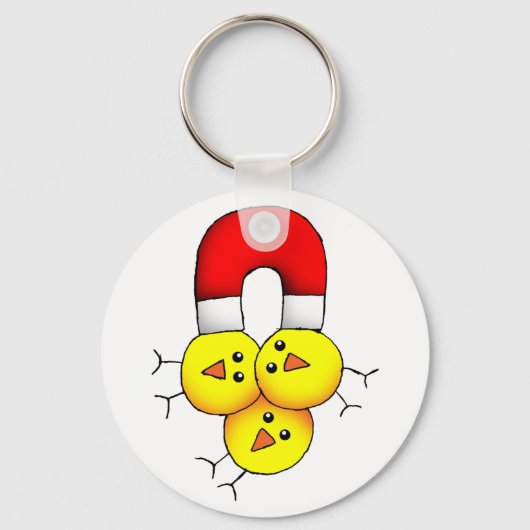 Chick Magnet Sleutelhanger (Voorkant)