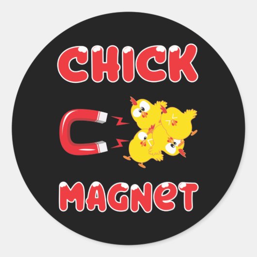 Chick Magnet Sticker (Voorkant)