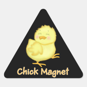 Chick Magnet Sticker