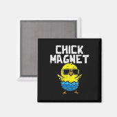 Chick Magnet zonnebril Eekhoornbroodjes Kinder (Voorkant / Achterkant)