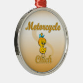 Chick Metalen Ornament (Rechts)