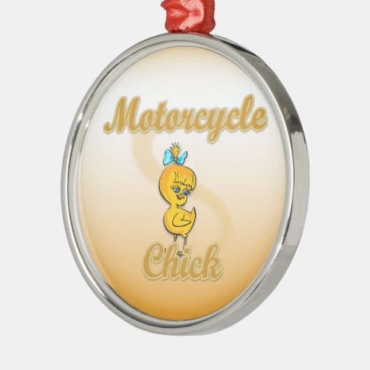 Chick Metalen Ornament (Links)