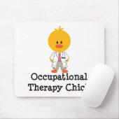 Chick Mousepad over beroepsmatige therapie Muismat (Met muis)
