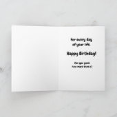 Chick & Nut Bedankkaart (Binnen)