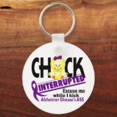 Chick Onderbroken 2 Alzheimer- ziekte Sleutelhanger (Voorkant)