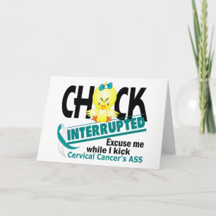 Chick onderbroken 2 Cervicale kanker Kaart