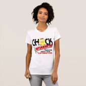 Chick onderbroken 2 hersenkanker t-shirt (Voorkant volledig)