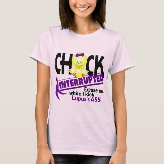 Chick onderbroken 2 Lupus T-shirt (Voorkant)