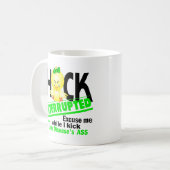 Chick onderbroken 2 lymfeziekte koffiemok (Voorkant links)