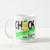 Chick onderbroken 2 lymfeziekte koffiemok (Links)