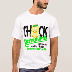 Chick onderbroken 2 lymfeziekte t-shirt