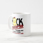 Chick Onderbroken 2 multipel myeloom Koffiemok (Voorkant links)