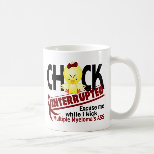 Chick Onderbroken 2 multipel myeloom Koffiemok (Rechts)