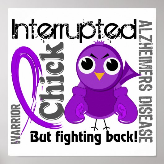 Chick Onderbroken 3 Alzheimer- ziekte Poster (Voorkant)