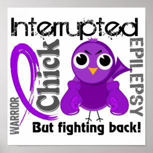 Chick onderbroken 3 epilepsie poster