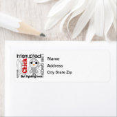 Chick onderbroken 3 longkanker etiket (Insitu)