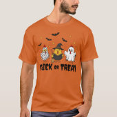 Chick or Treat Funny Chicken Halloween T-shirt (Voorkant)