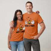 Chick or Treat Funny Chicken Halloween T-shirt (Unisex)