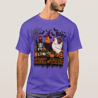 Chick or Treat Halloween Kippen T-shirt