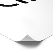 Chick Peas Funny Garbanjo Bean Pun Poster (Hoek)