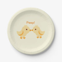 Chick Peep Yellow Boy of Girl Baby shower