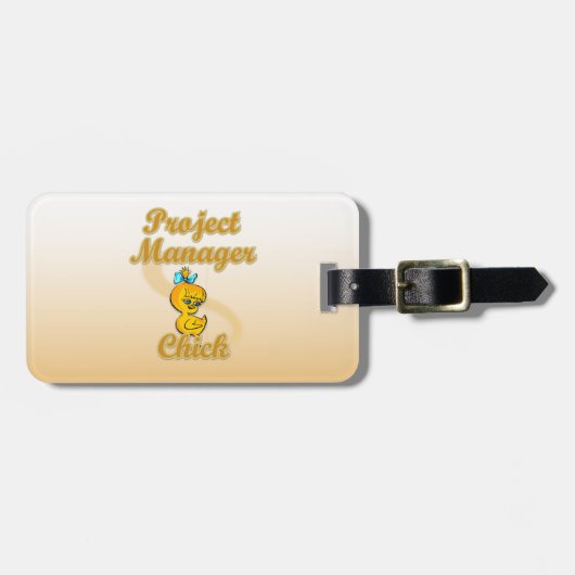 Chick projectmanager bagagelabel (Voorkant horizontaal)