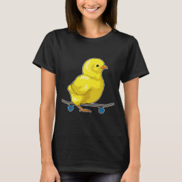 Chick Skater Skateboard T-shirt
