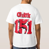 Chick Stockwell Coupe 151 Two-Sided T-shirt Racear (Achterkant)