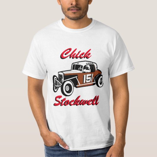 Chick Stockwell Coupe 151 Two-Sided T-shirt Racear (Voorkant)