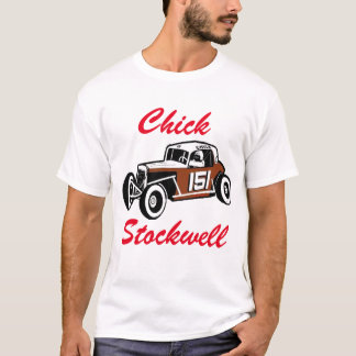 Chick Stockwell Old Time Race Car Racearena T-shirt