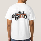 Chick Stockwell  Racecar, Danbury Racearena T-shirt (Achterkant)