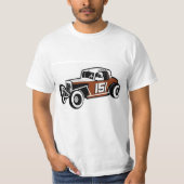 Chick Stockwell  Racecar, Danbury Racearena T-shirt (Voorkant)