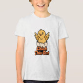 Chick This Out! Cute Punny Tri-Blend Shirt (Voorkant)
