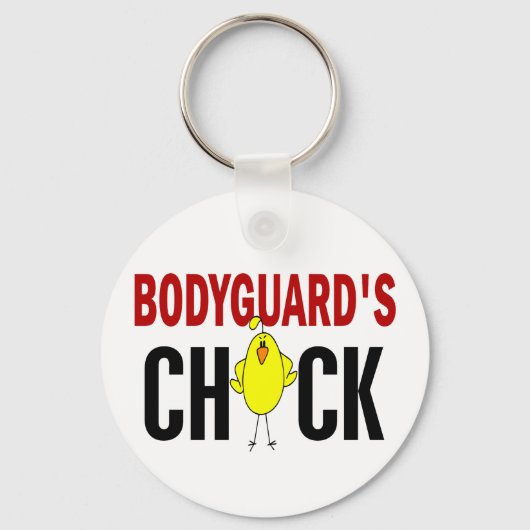 CHICK VAN BODYGUARD SLEUTELHANGER (Voorkant)