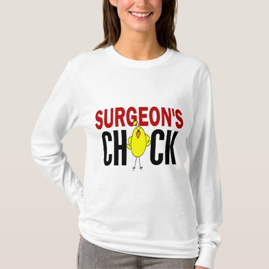Chick van de chirurg t-shirt (Voorkant)