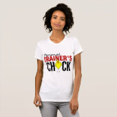 CHICK VAN DE PERSOONLIJKE OPLEIDER T-SHIRT (Voorkant volledig)