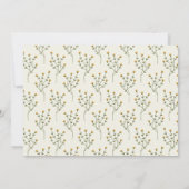 Chick Waterverf Bloemen Meisje 1e Verjaardag Foto Kaart (Achterkant)