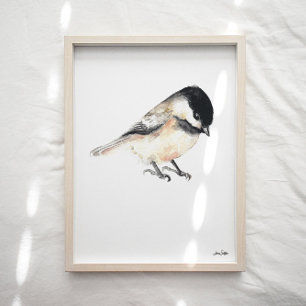 Chickade Art Print