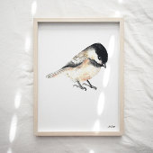 Chickade Art Print