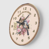 Chickade Home Sweet Home Keuken Klok (Hoek)