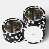 Chickade tijdens de vlucht poker chips (Opstapeling)