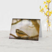 Chickadee All Occasions Kaart (Gele Bloem)