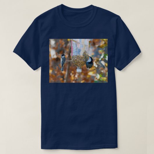 Chickadee amp Nuthatch T-shirt (Design voorkant)