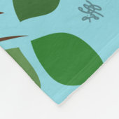 Chickadee Art Fleece Deken (Hoek)